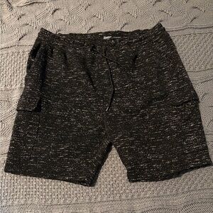 Brooklyn Cloth Black and White Cargo Shorts